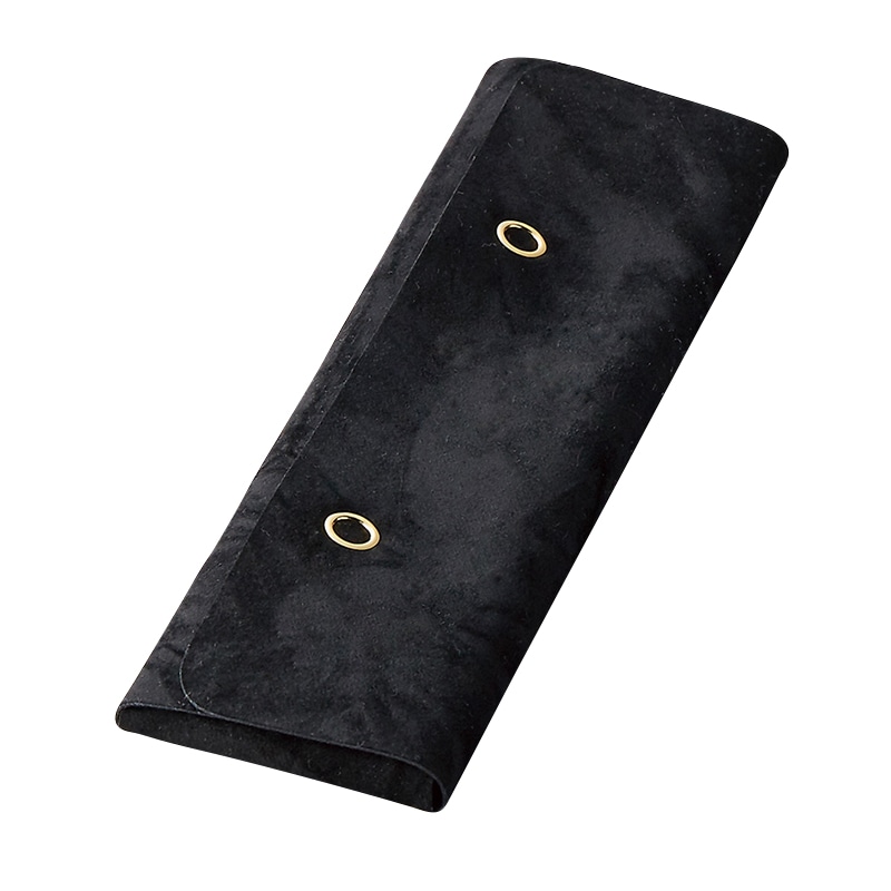 原口 ジュエリーケース　セーム　黒 ネックレス N14 1個（ご注文単位12個）【直送品】