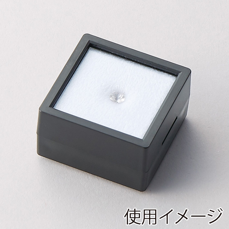 原口 ジュエリーケース　ルースケース　黒 黒 L42 1個（ご注文単位20個）【直送品】