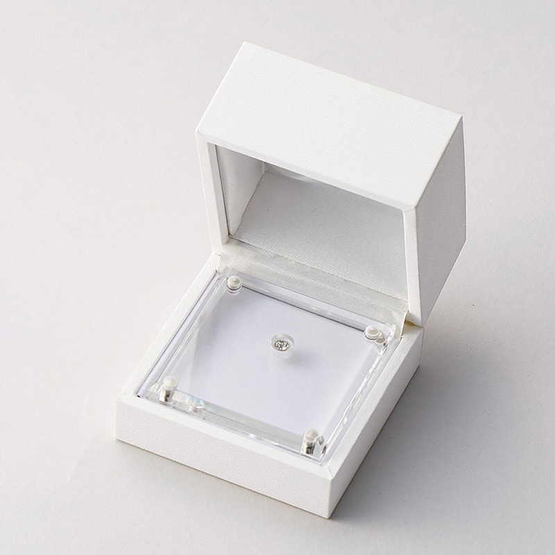 原口 ジュエリーケース ルースケース 白 L326 1個(ご注文単位6個)【直送品】