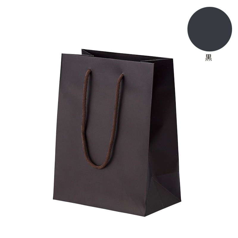 原口 ペーパーバッグ 黒 733 1枚（ご注文単位20枚）【直送品】