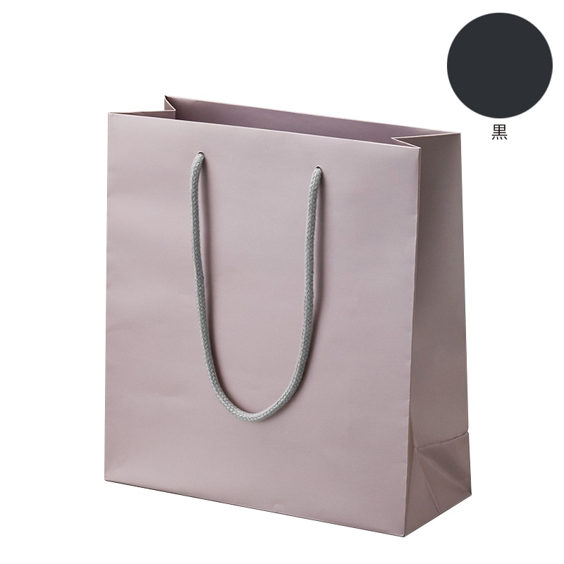 原口 ペーパーバッグ 黒 766 1枚（ご注文単位20枚）【直送品】