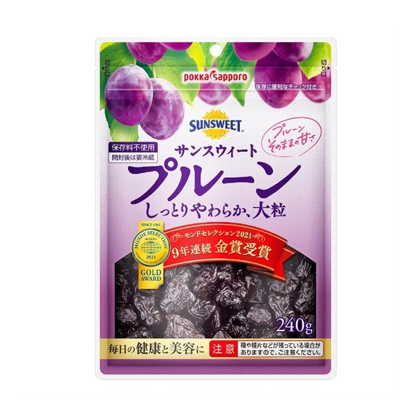 ポッカサッポロフード&ビバレッジ サンスウィートプルーン 240g 常温 1個※軽(ご注文単位1個)※注文上限数12まで【直送品】