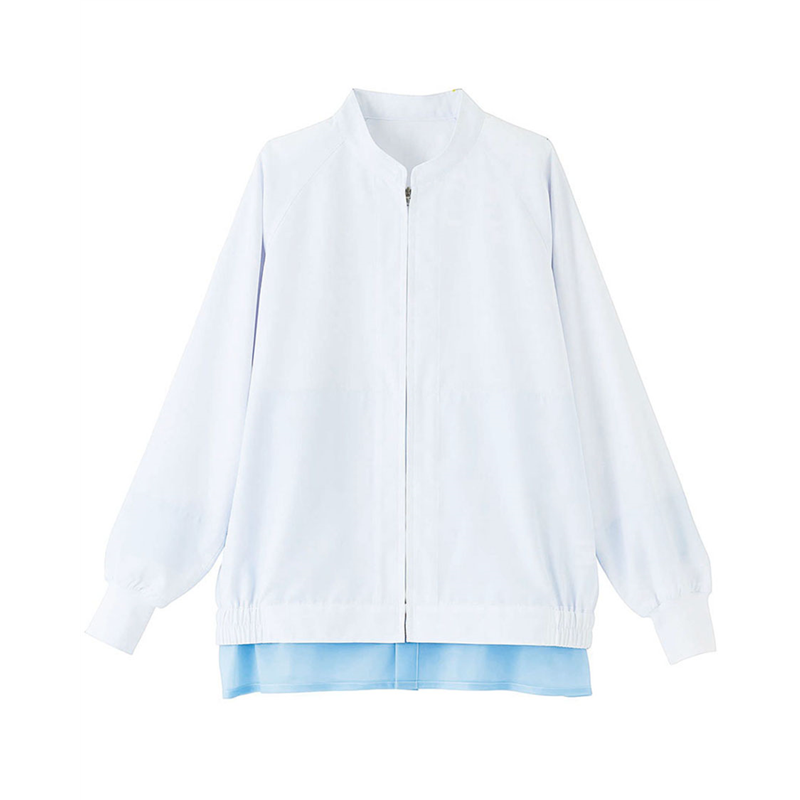 サーヴォ 男女兼用 長袖ジャンパー M ホワイト SZ411-W 1枚（ご注文単位1枚）【直送品】