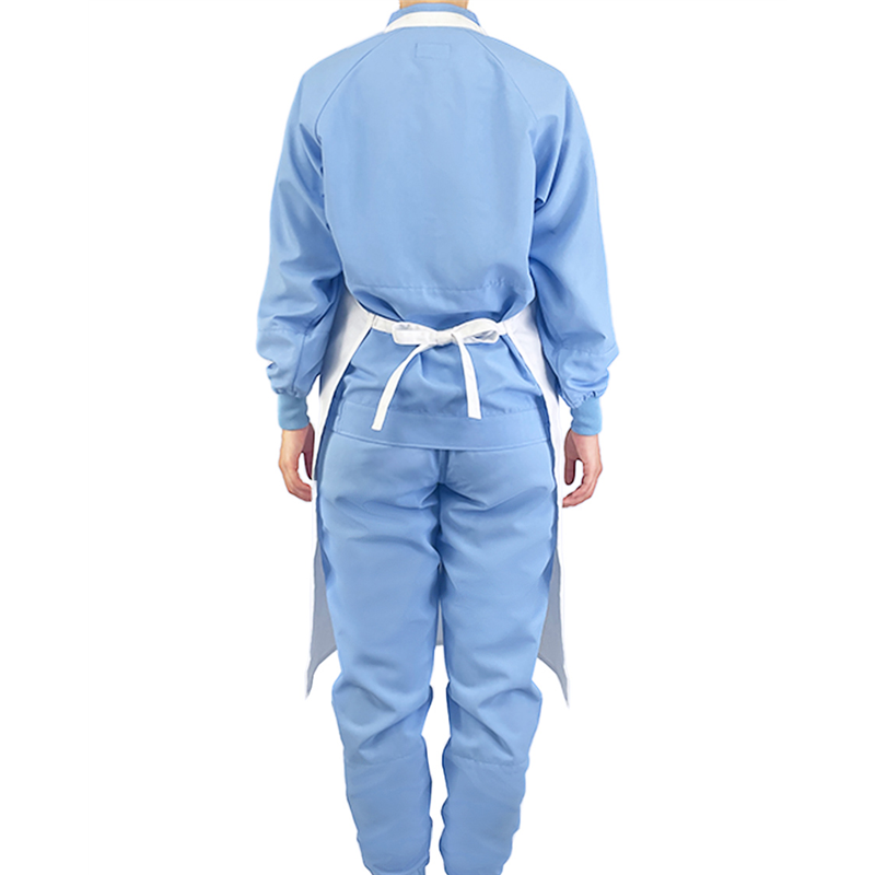 サーヴォ 男女兼用 エプロン 胸当て F ホワイト A-1595 1枚(ご注文単位1枚)【直送品】