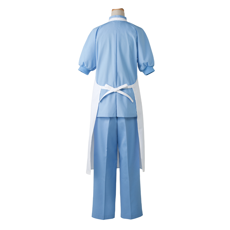 サーヴォ 男女兼用 エプロン 胸当て F ホワイト A-1595 1枚(ご注文単位1枚)【直送品】