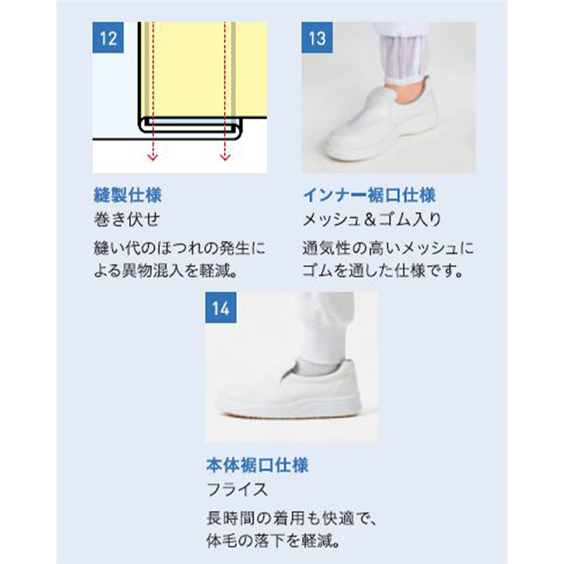 サーヴォ 男女兼用 ホッピングパンツ 3L サックス CD623 1枚(ご注文単位1枚)【直送品】