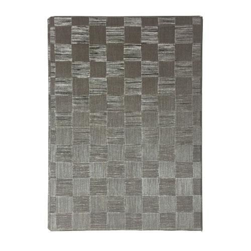 テンポスバスターズ メニューブック　市松柄 A4　4ページ ブラウン　TOM-004 1個（ご注文単位1個）【直送品】