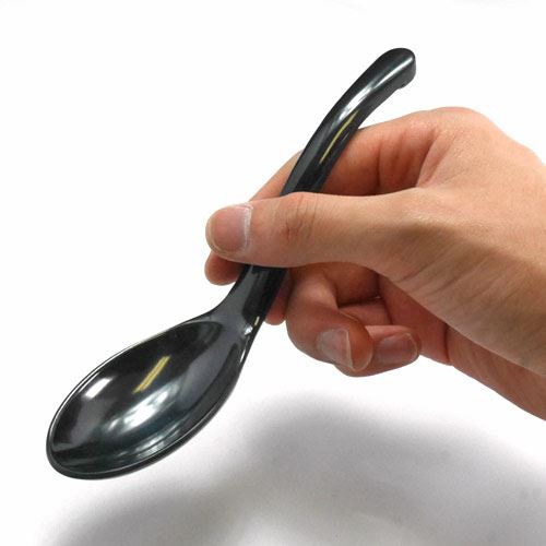 テンポスバスターズ メラミンレンゲ 175 黒 10個/組(ご注文単位1組)【直送品】