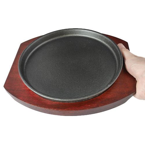 テンポスバスターズ ステーキ皿 丸型　大  1個（ご注文単位1個）【直送品】