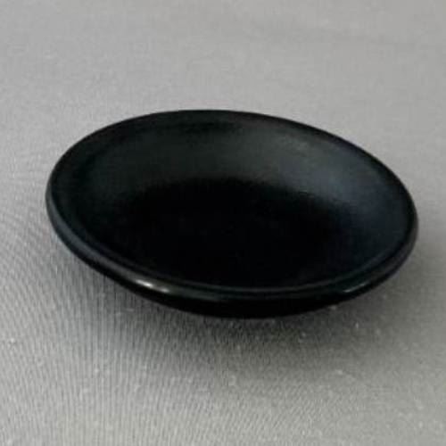 テンポスバスターズ 小皿 φ9　黒  10個/（ご注文単位1個）【直送品】
