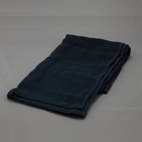 テンポスバスターズ ロングタオル 220匁 黒 5枚/パック(ご注文単位1パック)【直送品】