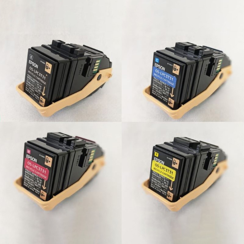 Mroom エプソン用リサイクルトナーカートリッジ　ルナライフ 4本セット RT　EP　LPC3T31 1セット（ご注文単位1セット）【直送品】