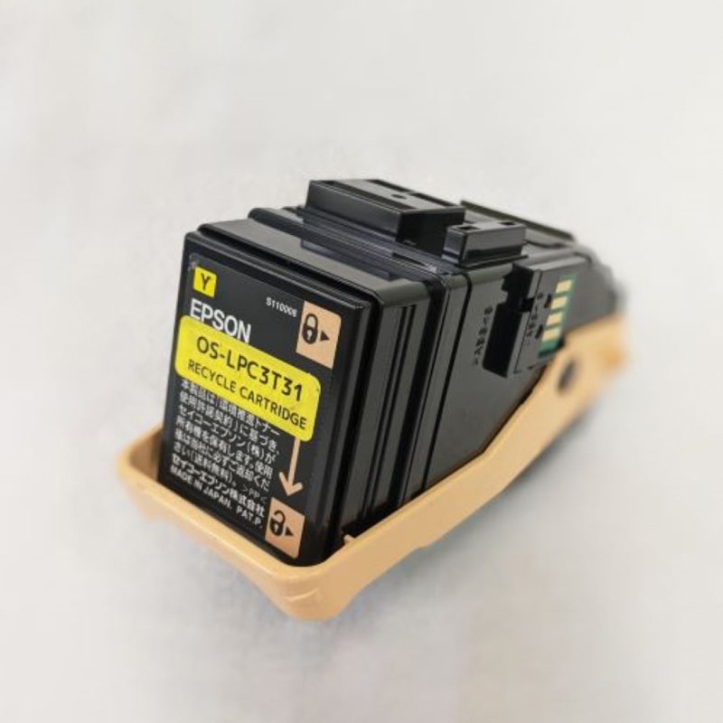 Mroom エプソン用リサイクルトナーカートリッジ　ルナライフ イエロー RT　EP　LPC3T31　Y 1本（ご注文単位1本）【直送品】