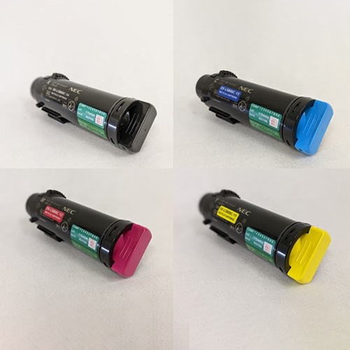 Mroom NEC用リサイクルトナーカートリッジ　ルナライフ 4本セット NEPR-L5850C-19／4P 1セット（ご注文単位1セット）【直送品】