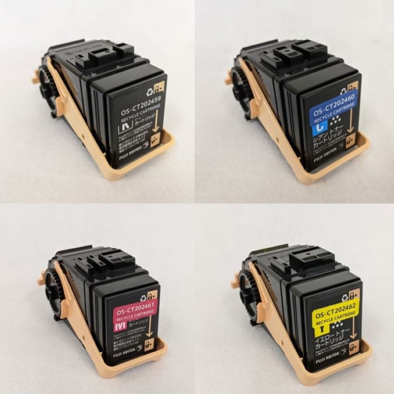 Mroom ゼロックス用リサイクルトナーカートリッジルナライフ 4本セット ZL CT2024 59BK 1セット(ご注文単位1セット)【直送品】