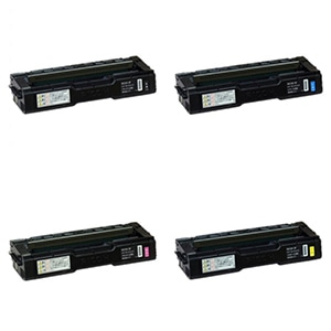 Mroom リコー用リサイクルトナーカートリッジ ルナライフ 4本セット RT RC SP C200/4P 1セット(ご注文単位1セット)【直送品】