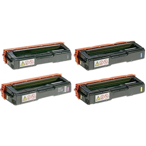 Mroom リコー用リサイクルトナーカートリッジ ルナライフ 4本セット RT RC SP C220/4P 1セット(ご注文単位1セット)【直送品】