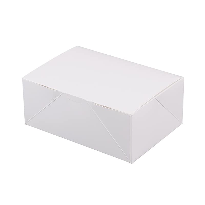 パッケージ中澤 洋生ケーキ函 白ワンタッチ No.7 A20140 400枚/袋(ご注文単位1袋)【直送品】