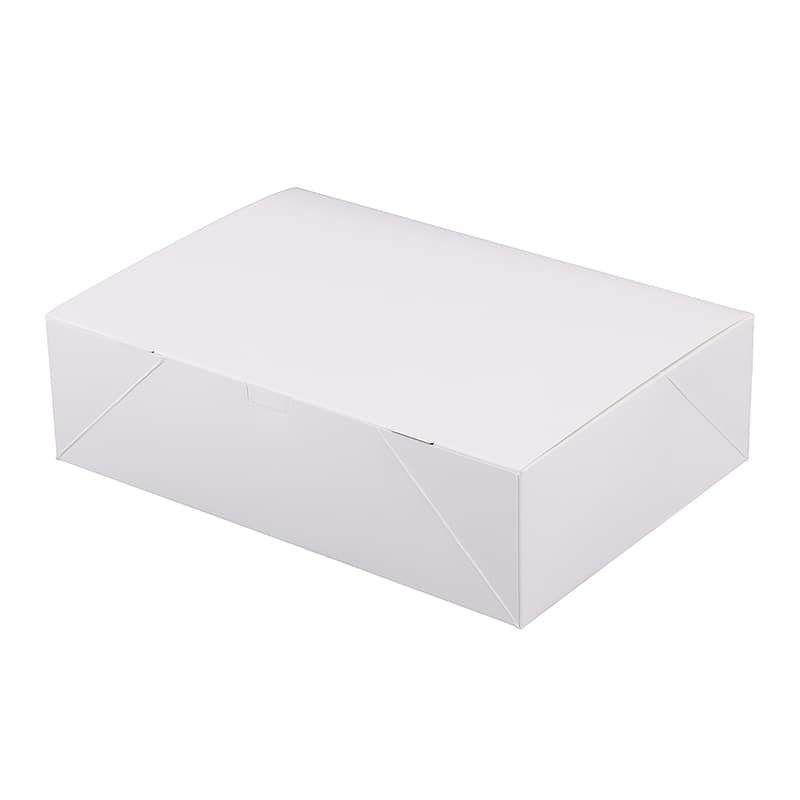 パッケージ中澤 洋生ケーキ函 白ワンタッチ No.9 A20160 200枚/袋(ご注文単位1袋)【直送品】