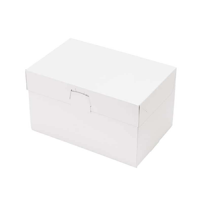 パッケージ中澤 洋生ケーキ函 ロックBOX105 プレス 3.5×5 A50220 300枚/袋（ご注文単位1袋）【直送品】