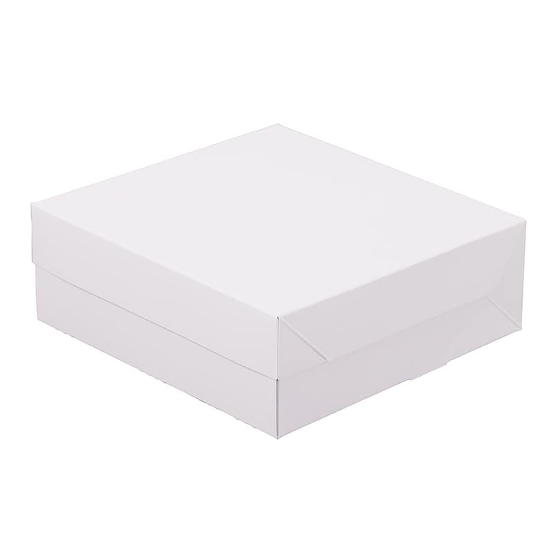 パッケージ中澤 洋生ケーキ函 ロックBOX65 プレス 185 A60230 200枚/袋（ご注文単位1袋）【直送品】