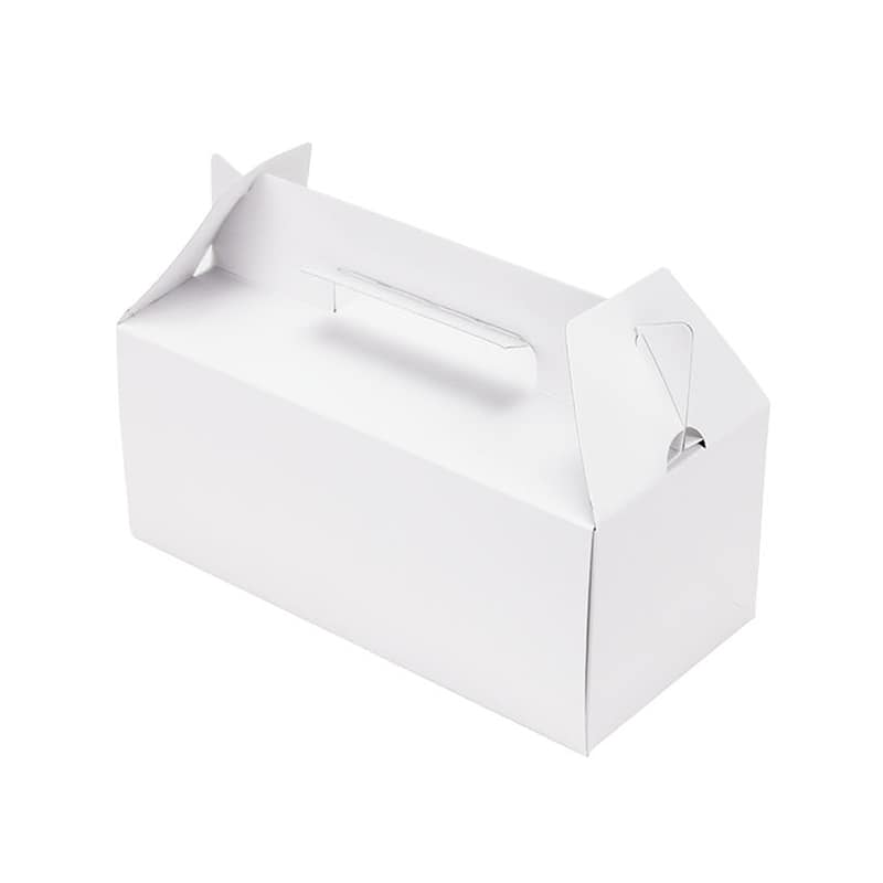 パッケージ中澤 オープンハンドケース OTB 白無地 No.1021 A91510 200枚/箱（ご注文単位1箱）【直送品】