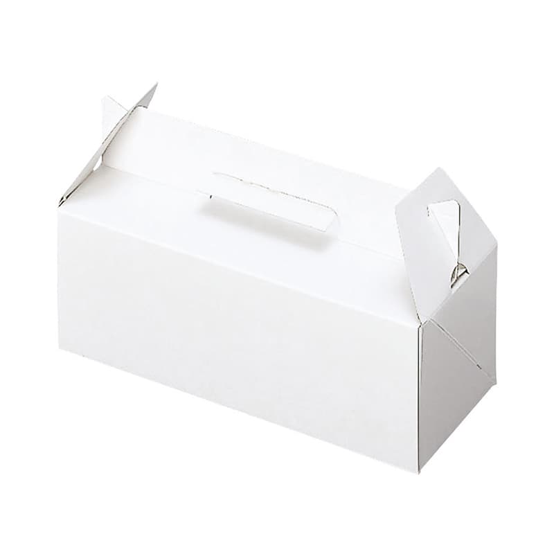 パッケージ中澤 オープンハンドケース OTB 白無地 No.1025 A91520 200枚/箱（ご注文単位1箱）【直送品】