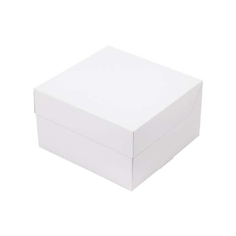 パッケージ中澤 洋生ケーキ函 ロックBOX80 プレス 140 A63210 200枚/袋（ご注文単位1袋）【直送品】
