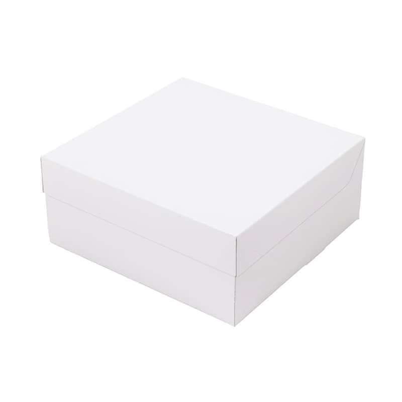 パッケージ中澤 洋生ケーキ函 ロックBOX80 プレス 185 A63230 100枚/袋（ご注文単位1袋）【直送品】