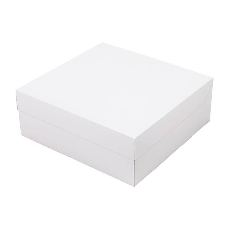 パッケージ中澤 洋生ケーキ函 ロックBOX80 プレス 212 A63240 100枚/袋（ご注文単位1袋）【直送品】