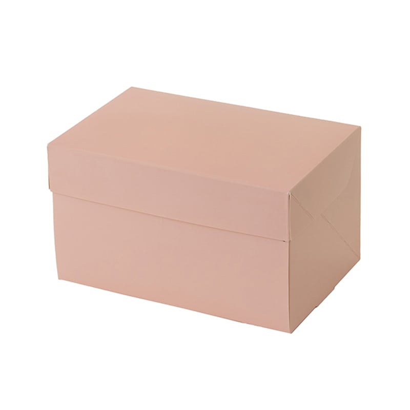 パッケージ中澤 洋生ケーキ函 CP105 ピンク 4×6 A70530 400枚/袋（ご注文単位1袋）【直送品】