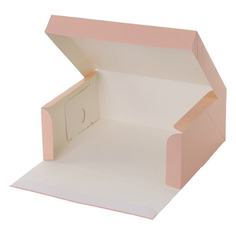 パッケージ中澤 洋生ケーキ函 CP105 ピンク 7×9 A70560 100枚/袋(ご注文単位1袋)【直送品】