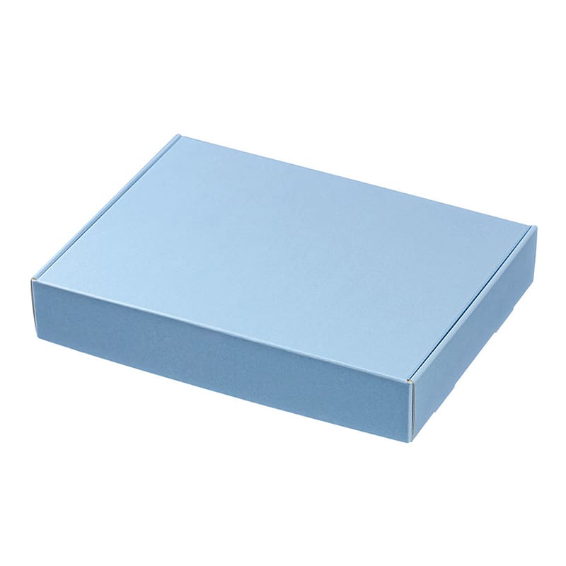 パッケージ中澤 焼菓子ギフト箱 Sボックス40 ブルー 10ヶ用 B33920 50枚/箱（ご注文単位1箱）【直送品】