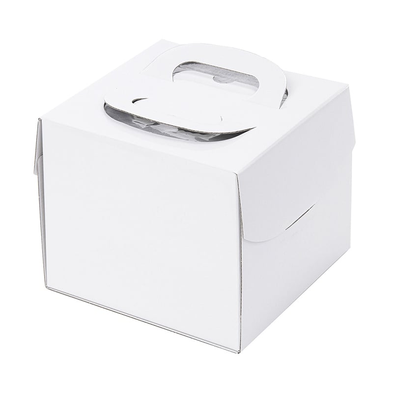 パッケージ中澤 ケーキ箱 PFB H150 ホワイト 5寸 Q70230 100枚/箱（ご注文単位1箱）【直送品】