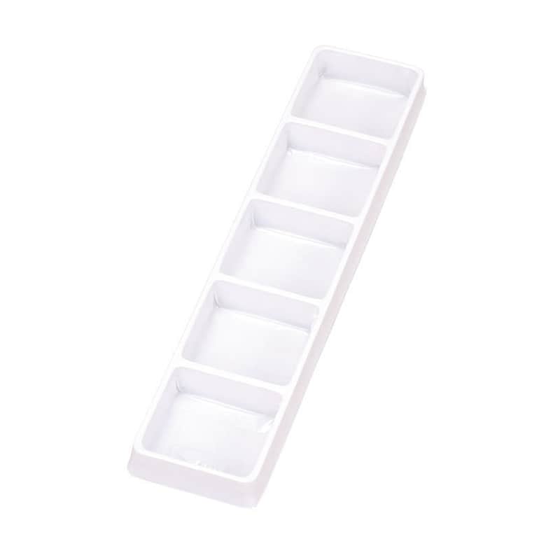 パッケージ中澤 和生進物函 つゆしば用角トレー 和菓子兼用 5ヶ用 U13720 100枚/袋（ご注文単位1袋）【直送品】