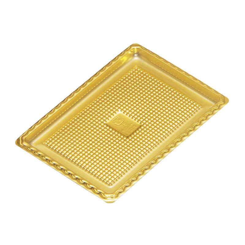 パッケージ中澤 洋生ケーキ箱用 GPトレー 3.5×5 U31210 300枚/袋（ご注文単位1袋）【直送品】