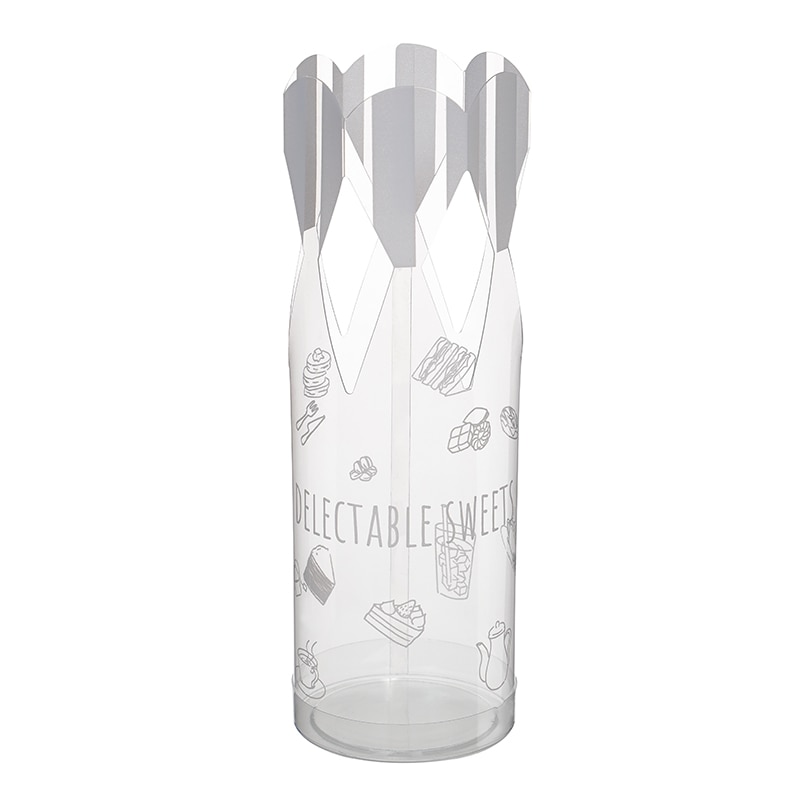 大森 円筒フラワーケース MF6-10　カフェ 160本/箱（ご注文単位1箱）【直送品】