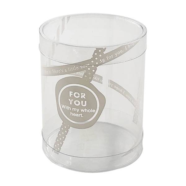 大森 PVCデザイン円筒ケース MP65-8　リュバン MP65-8　100本/箱（ご注文単位1箱）【直送品】