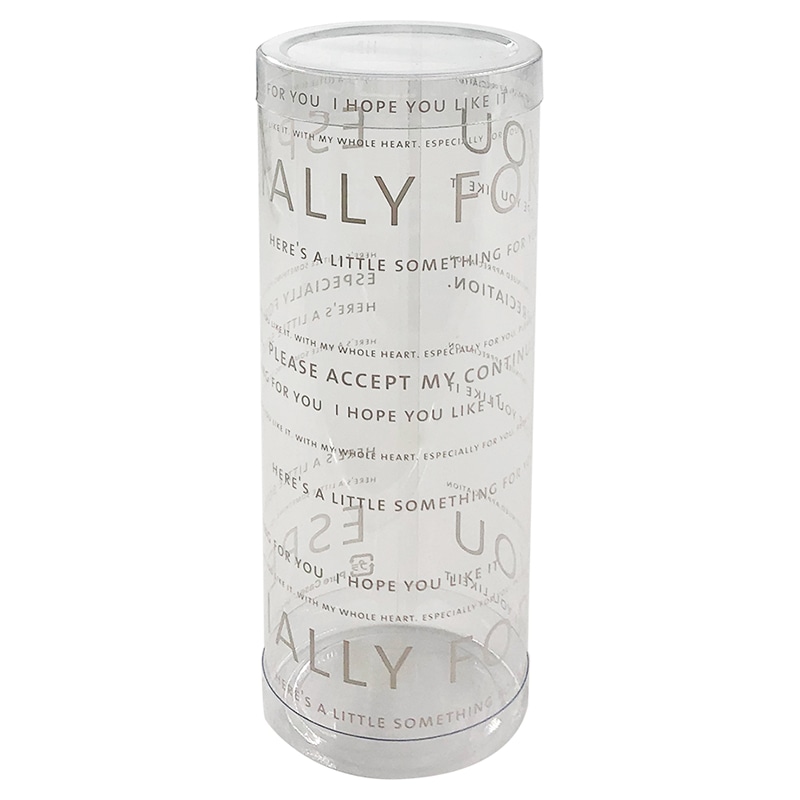 大森 PVCデザイン円筒ケース MP6-15　ブラン MP6-15　100本/箱（ご注文単位1箱）【直送品】