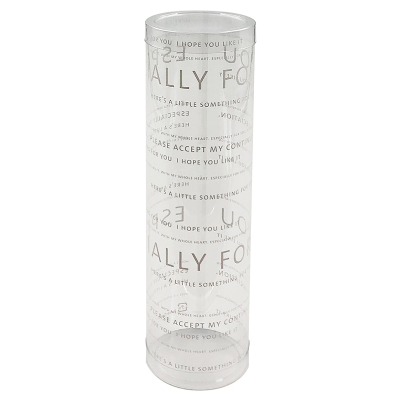 大森 PVCデザイン円筒ケース MP6-20　ブラン MP6-20　100本/箱（ご注文単位1箱）【直送品】