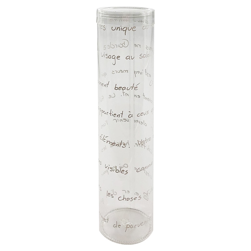 大森 PETデザイン円筒ケース MP5-20　フランセ MP5-20　100本/箱（ご注文単位1箱）【直送品】