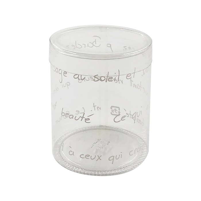 大森 PETデザイン円筒ケース MP6-7　フランセ MP6-7　100本/箱（ご注文単位1箱）【直送品】