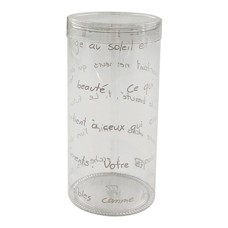 大森 PETデザイン円筒ケース MP6-12　フランセ MP6-12　100本/箱（ご注文単位1箱）【直送品】