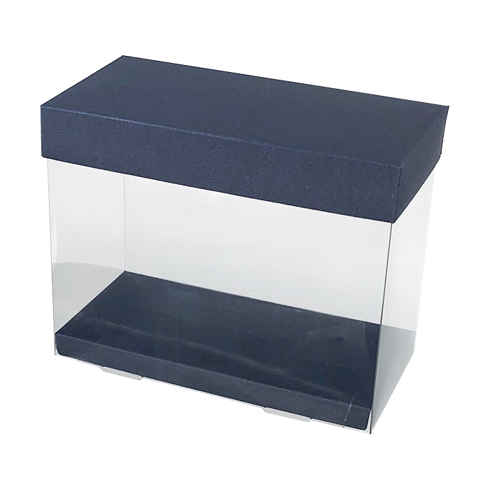 大森 アンサンブルボックス ASAタイプ ASA-6102 ネイビー 100セット/箱(ご注文単位1箱)【直送品】