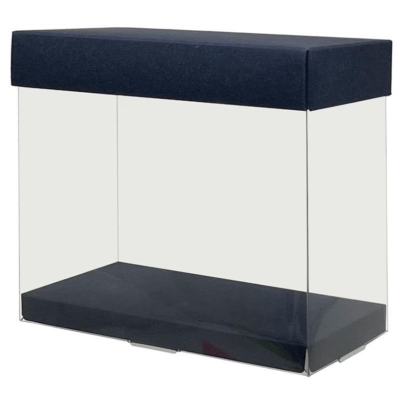 大森 アンサンブルボックス ASAタイプ ASA-6102 ネイビー 100セット/箱(ご注文単位1箱)【直送品】