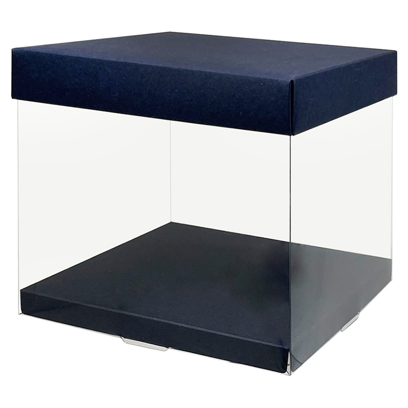 大森 アンサンブルボックス ASAタイプ ASA-6104 ネイビー 100セット/箱(ご注文単位1箱)【直送品】