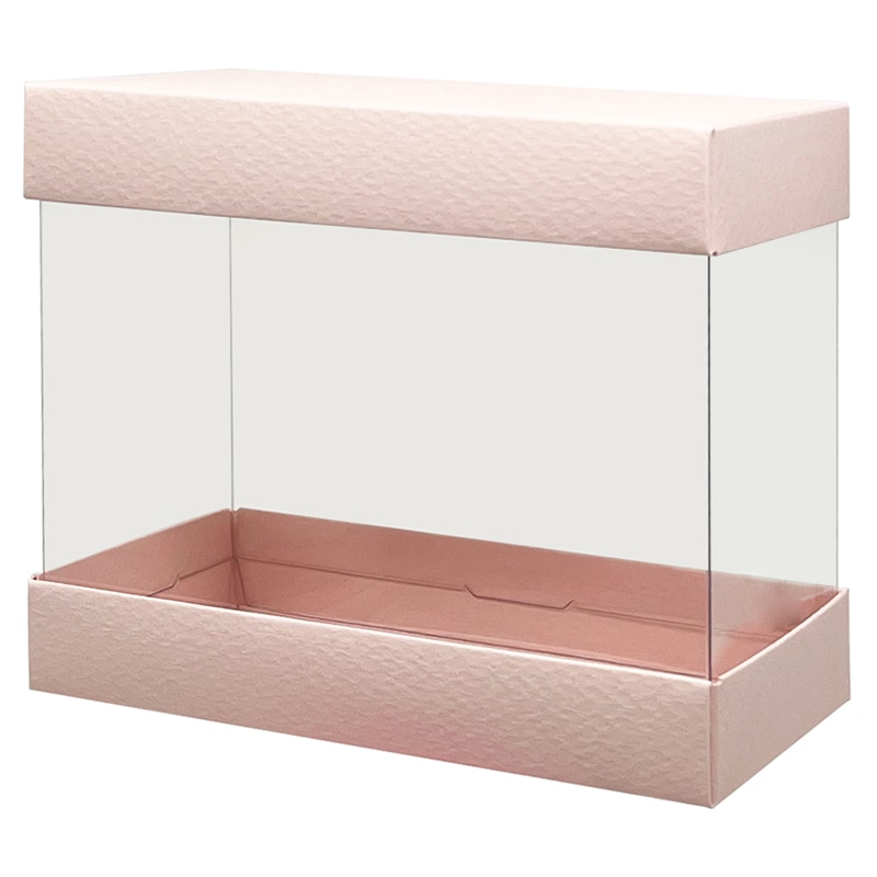 大森 アンサンブルボックス ASFタイプ ASFー6102 もも 100セット/箱(ご注文単位1箱)【直送品】