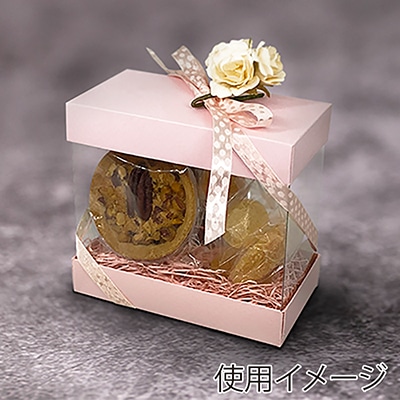 大森 アンサンブルボックス ASFタイプ ASFー6102 もも 100セット/箱(ご注文単位1箱)【直送品】