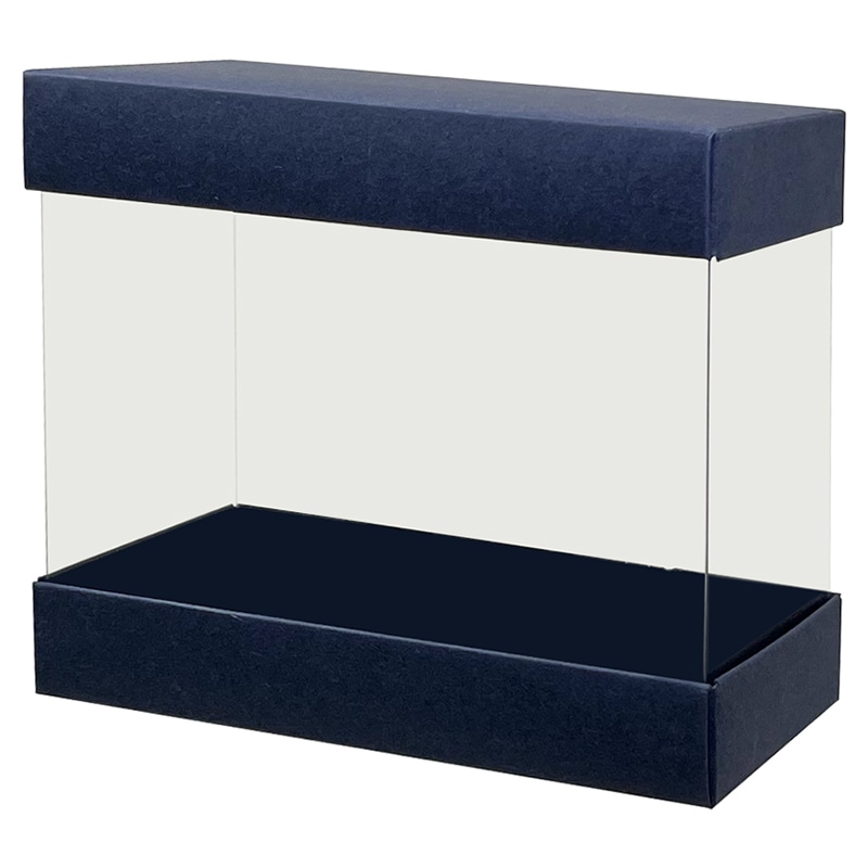 大森 アンサンブルボックス ASFタイプ ASFー6102 ネイビー 100セット/箱(ご注文単位1箱)【直送品】