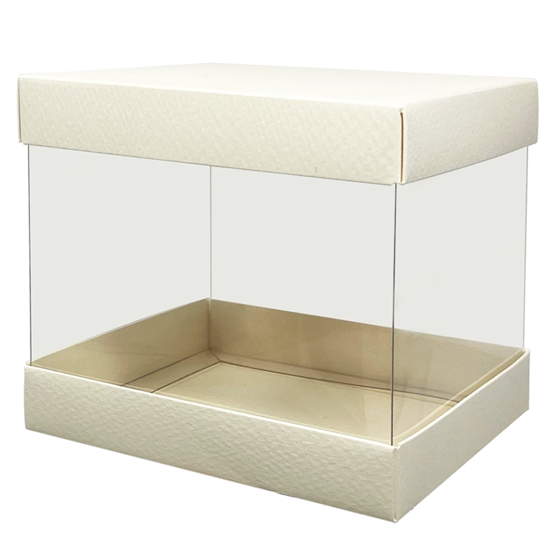 大森 アンサンブルボックス ASFタイプ ASFー6104 クリーム 100セット/箱(ご注文単位1箱)【直送品】